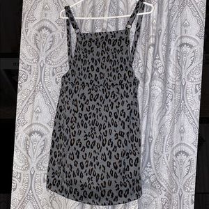 leopard print jumper